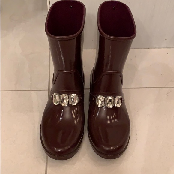 Michael Kors rain boots - Picture 1 of 4